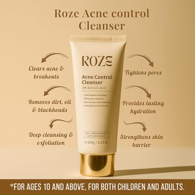 ROZE FAMILY PACK  CLEANSER | MOISTURIZER | SHAMPOO | ACNE CLEANSER | BODY LOTION - Image 4